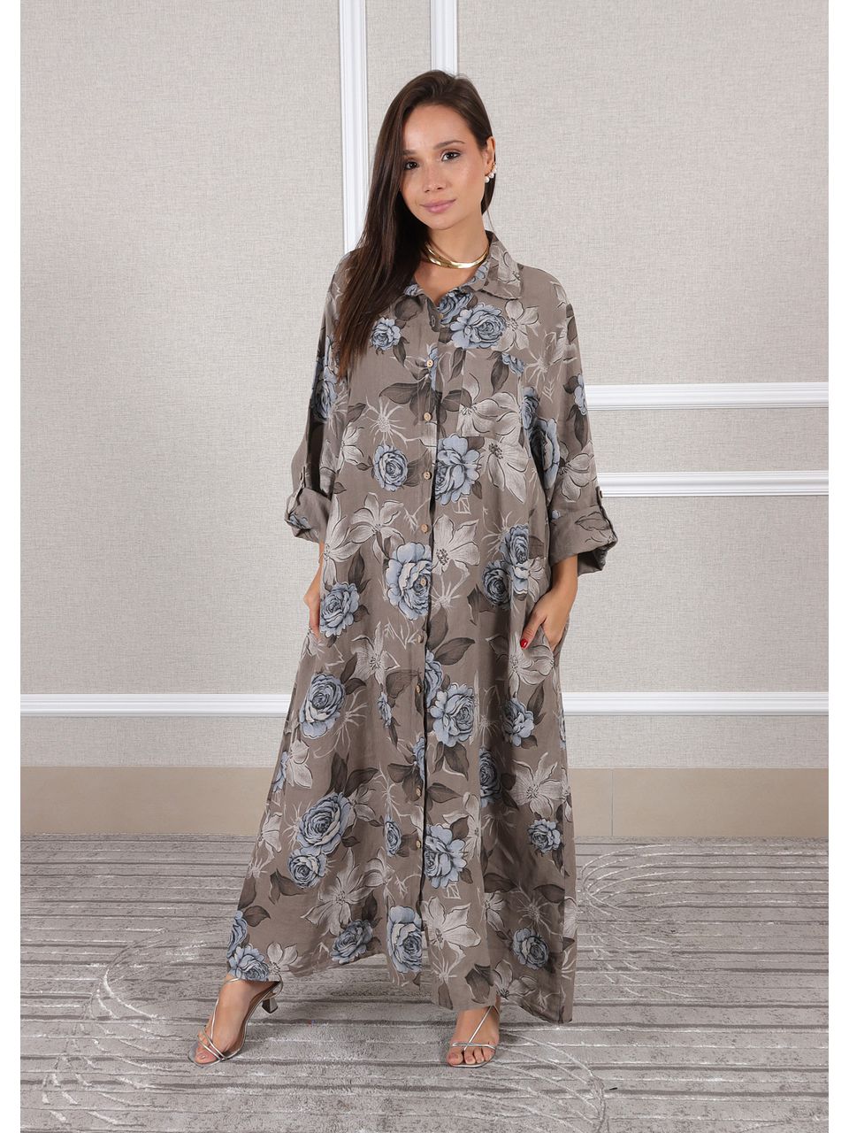 Chemise Luiza Linho Italiano Fendi