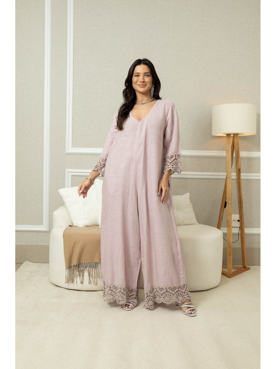 MACACÃO FLORENZA ROSE