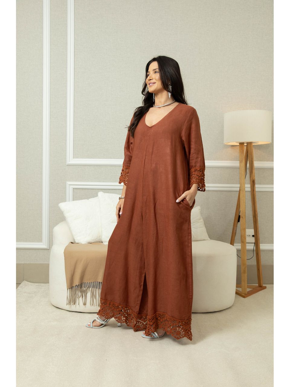 MACACÃO FLORENZA TERRA COTA 