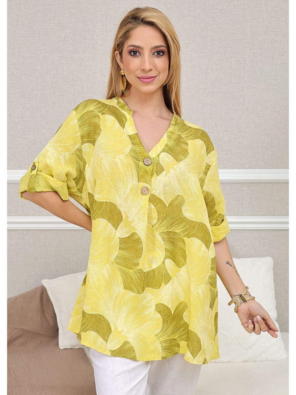 BATA BRUNA AMARELO