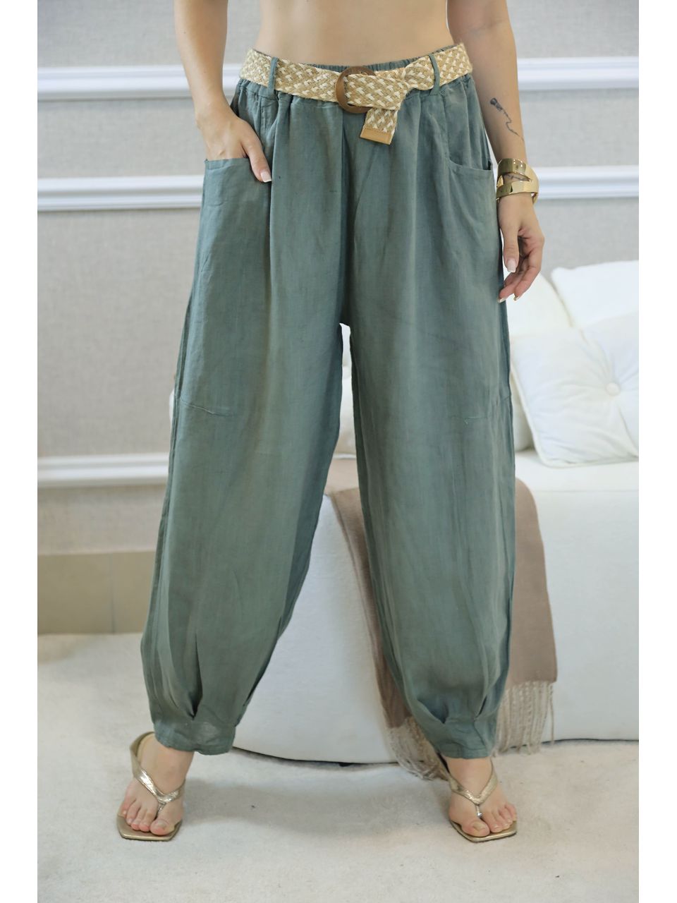 CALÇA SORAYA MILITAR