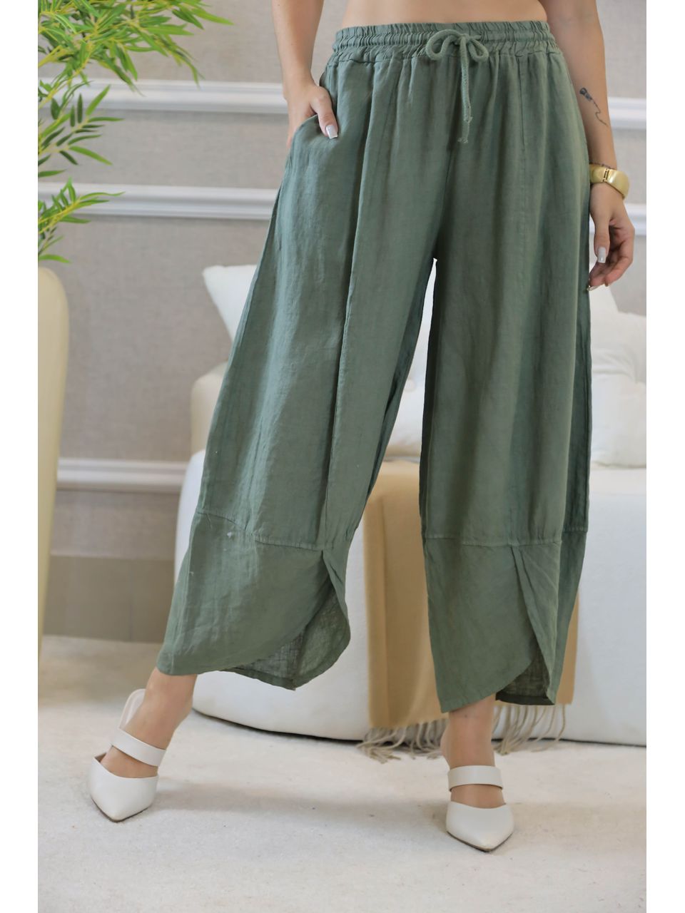 CALÇA AYRA PANTALONA MILITAR