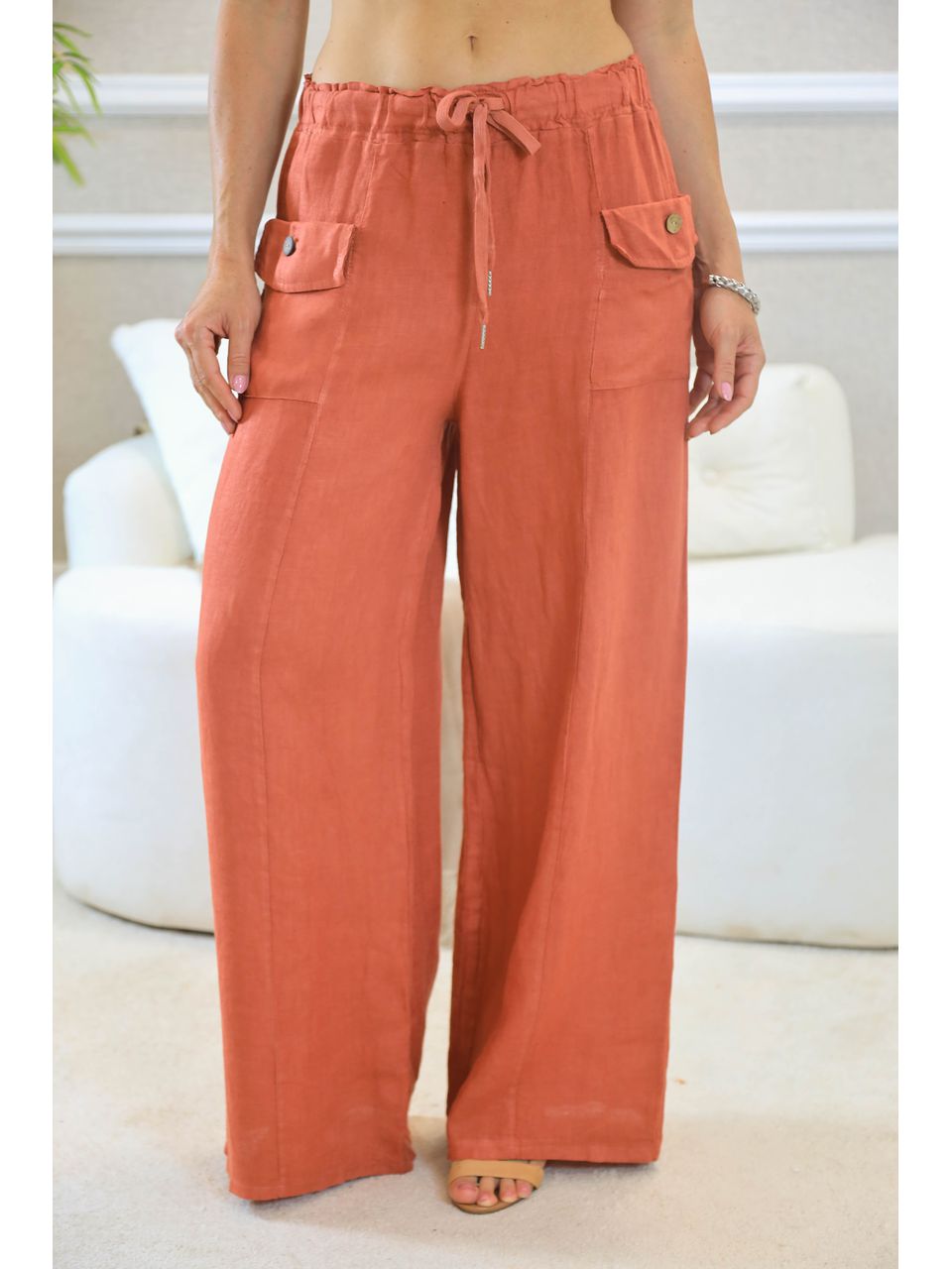 CALÇA KATARINA GOIABA