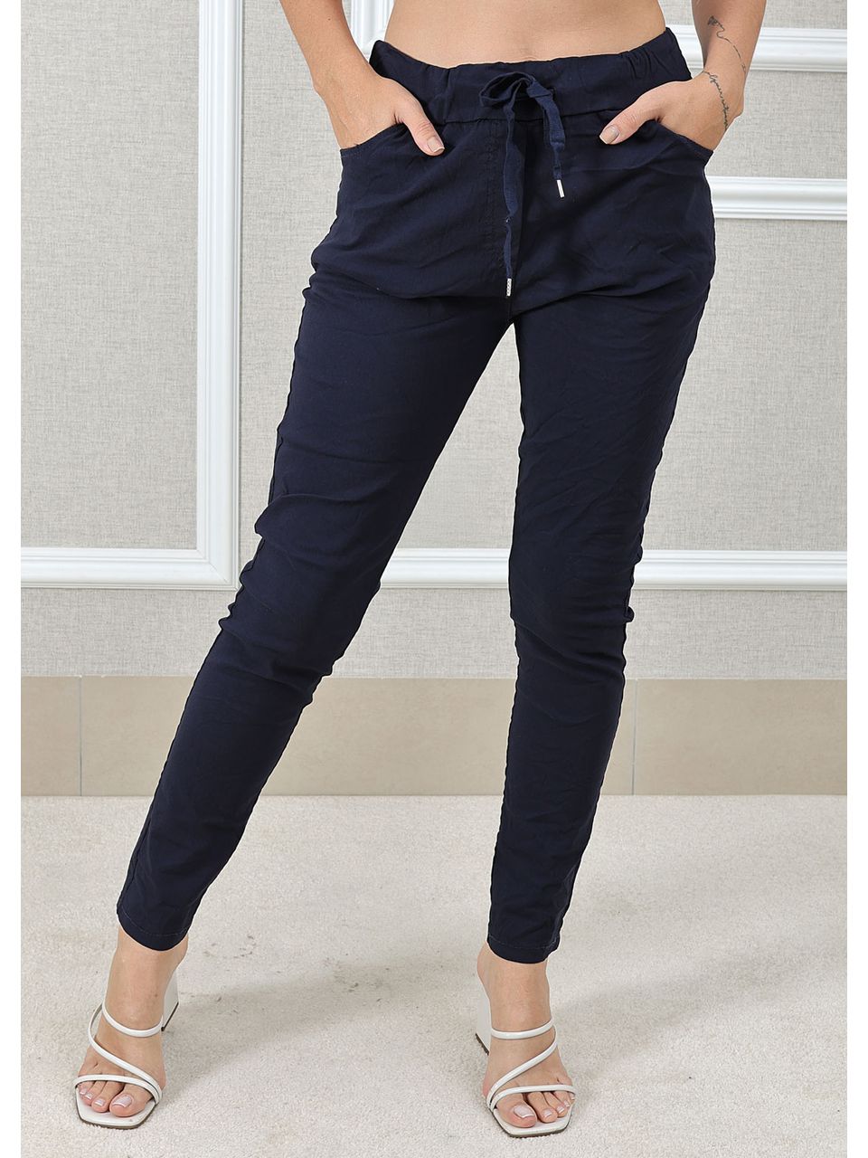 CALÇA VANESSA LIOCEL AZUL MARINHO