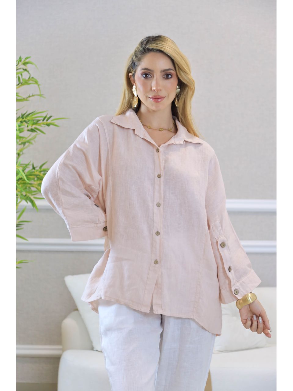 CAMISA VANDA ROSE