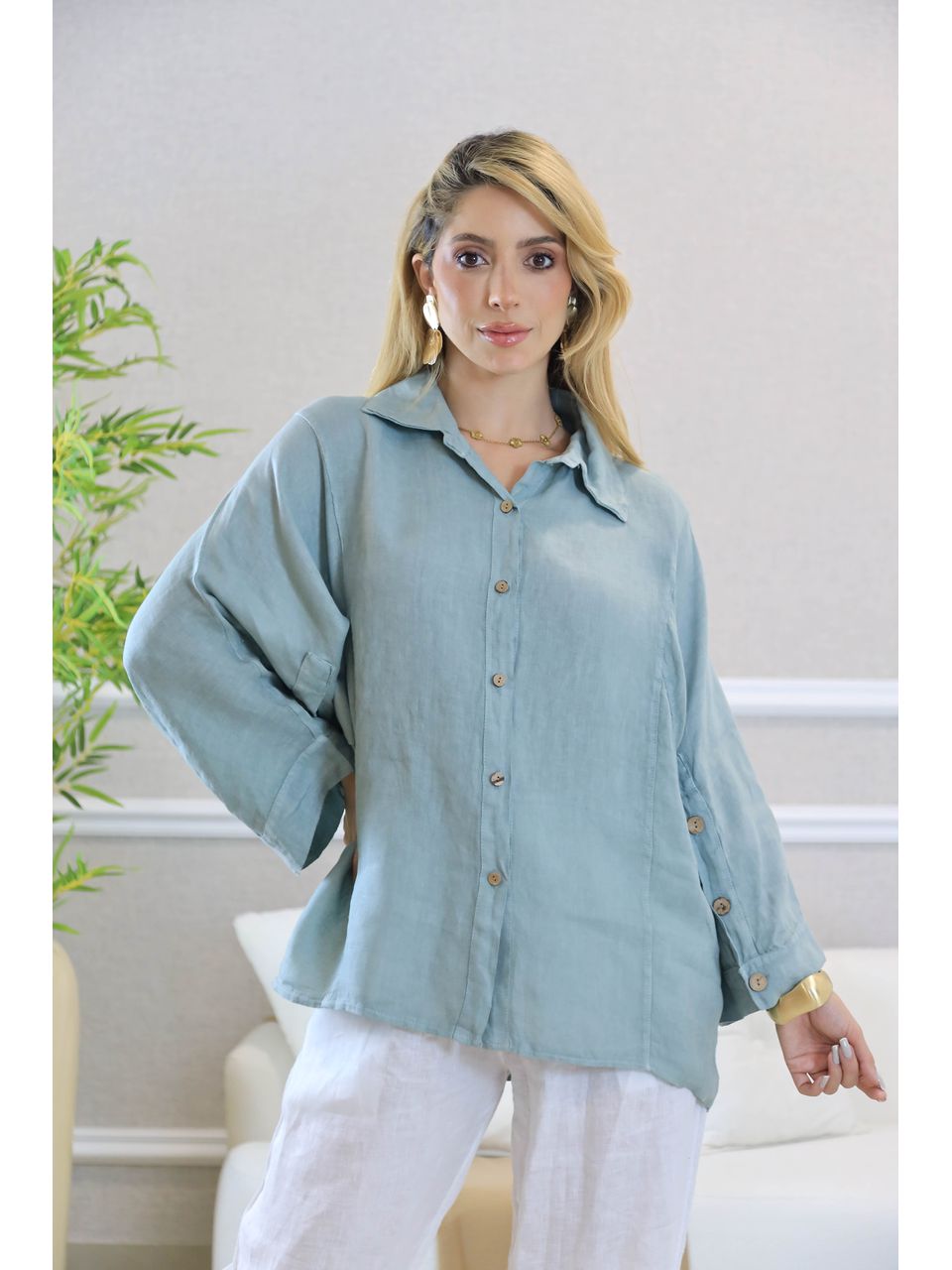 CAMISA VANDA MENTA