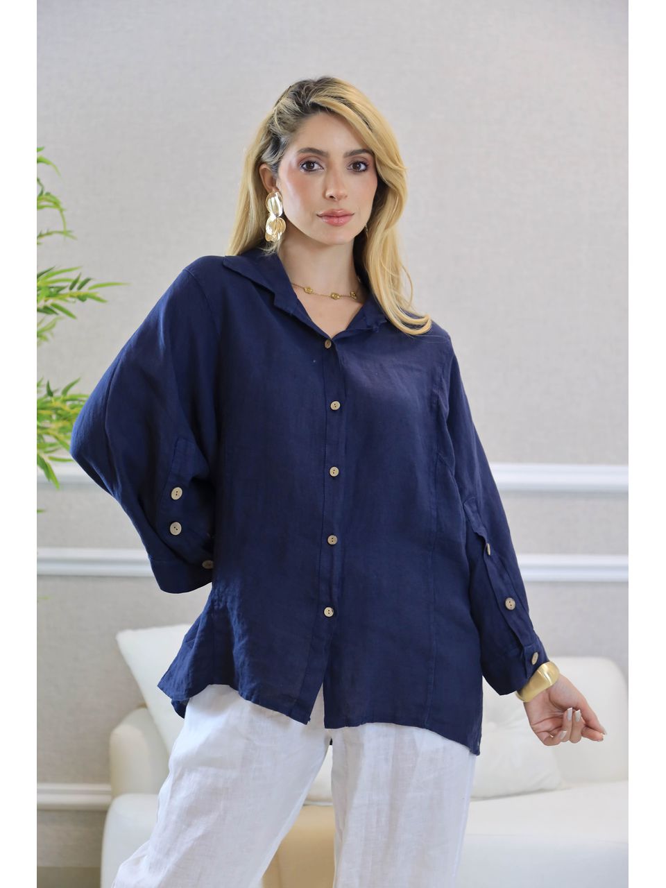 CAMISA VANDA MARINHO