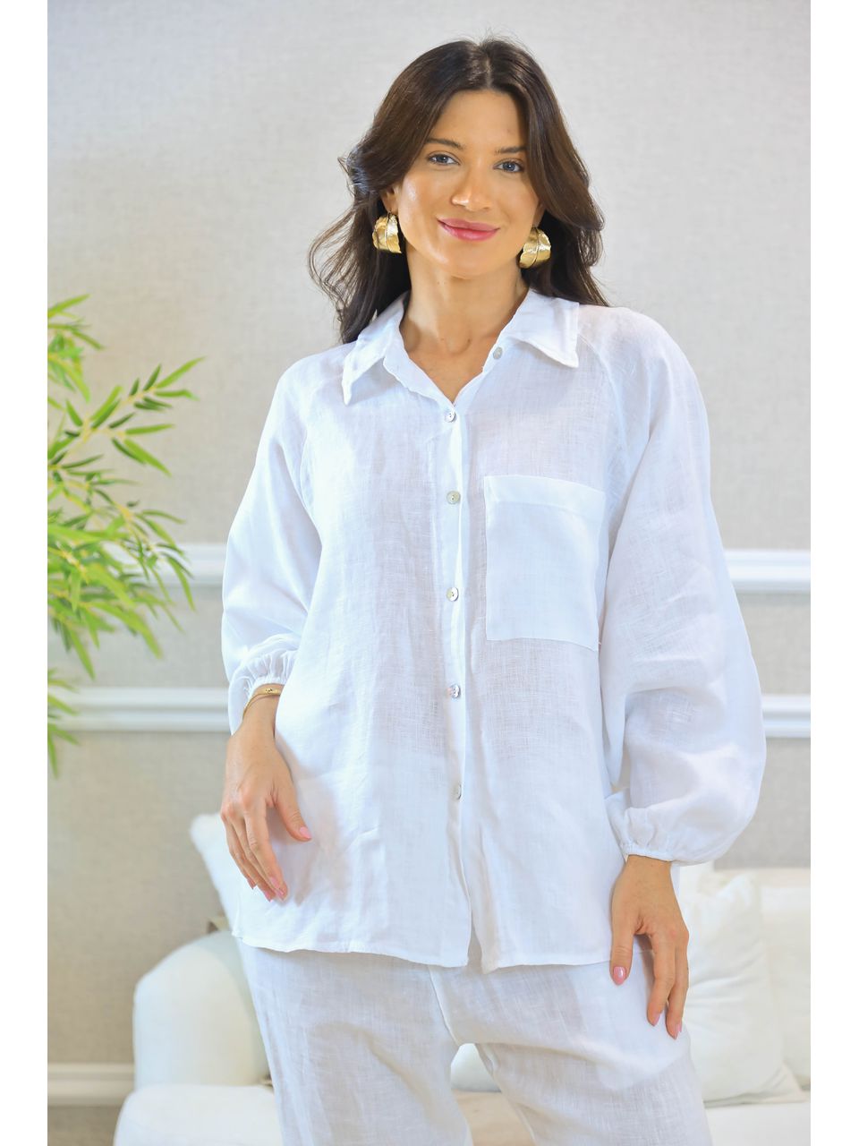 CAMISA BRENDA BRANCO