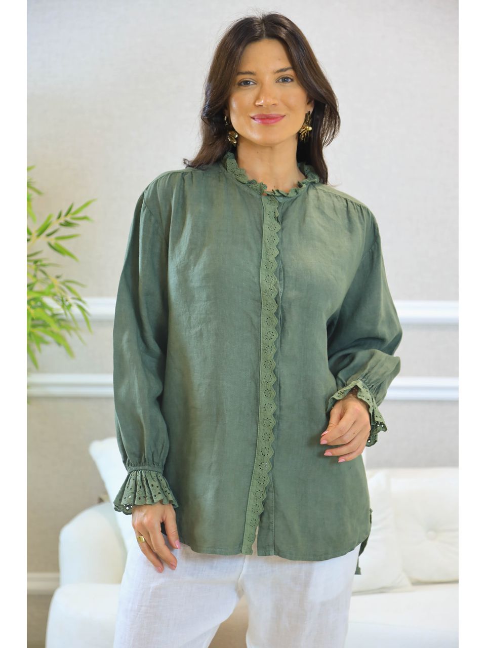 CAMISA EDVANIA MILITAR