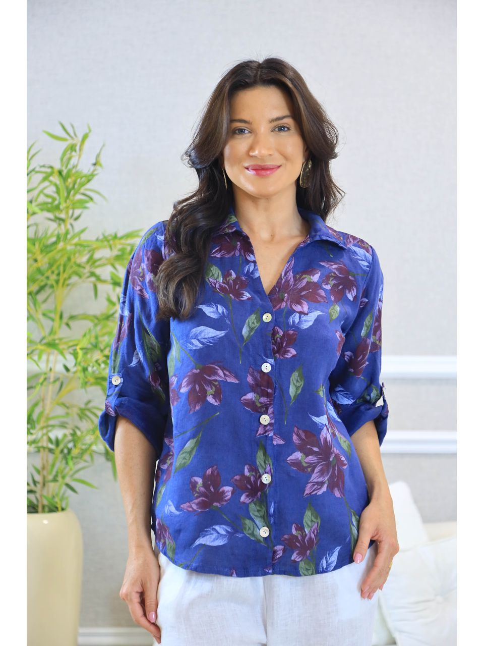 CAMISA ROSALINE MARINHO