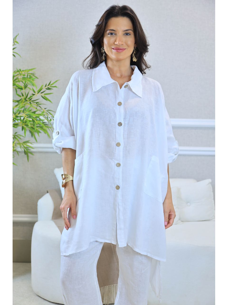 CAMISA MONICA BRANCO