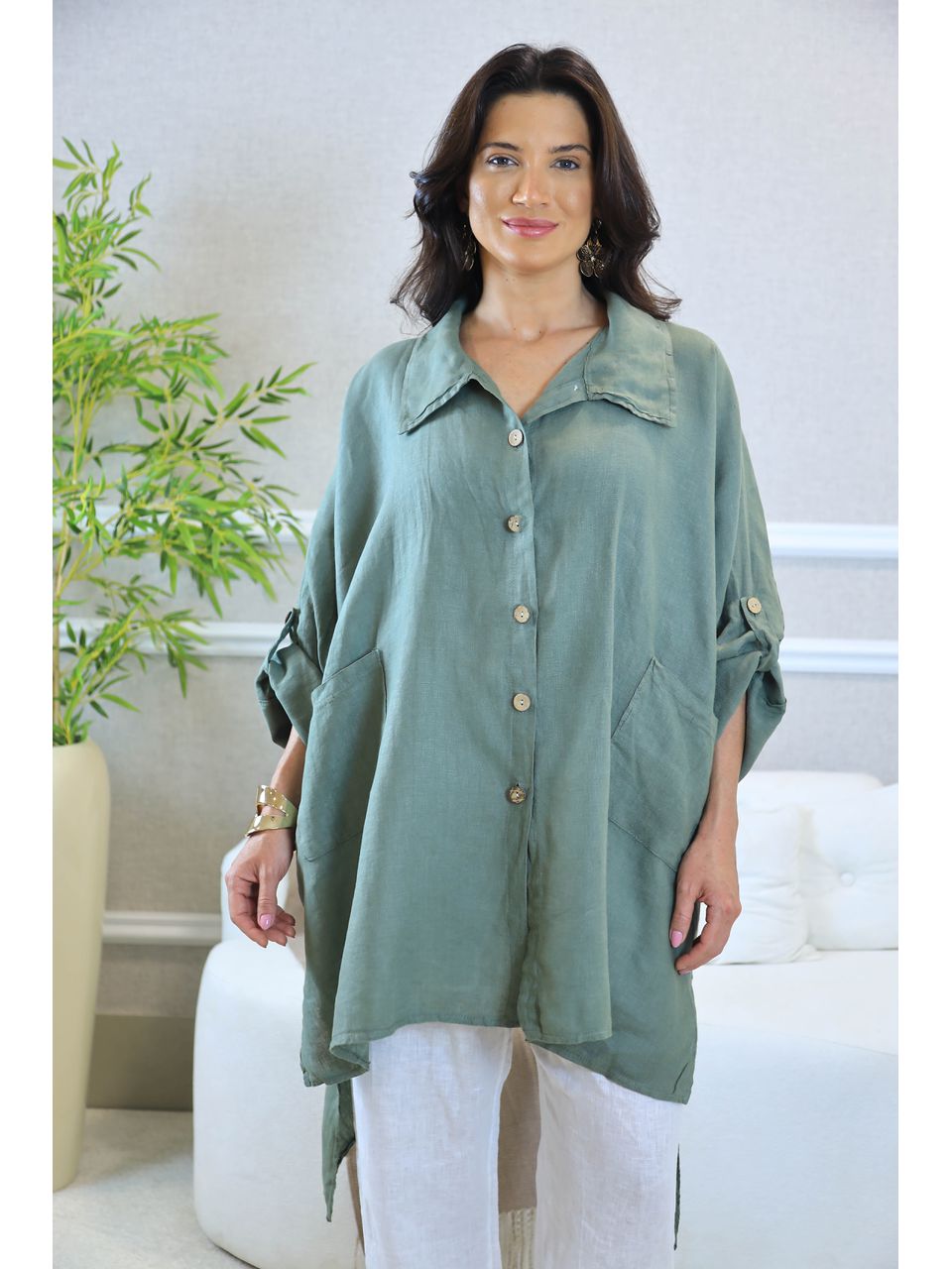 CAMISA MONICA MILITAR