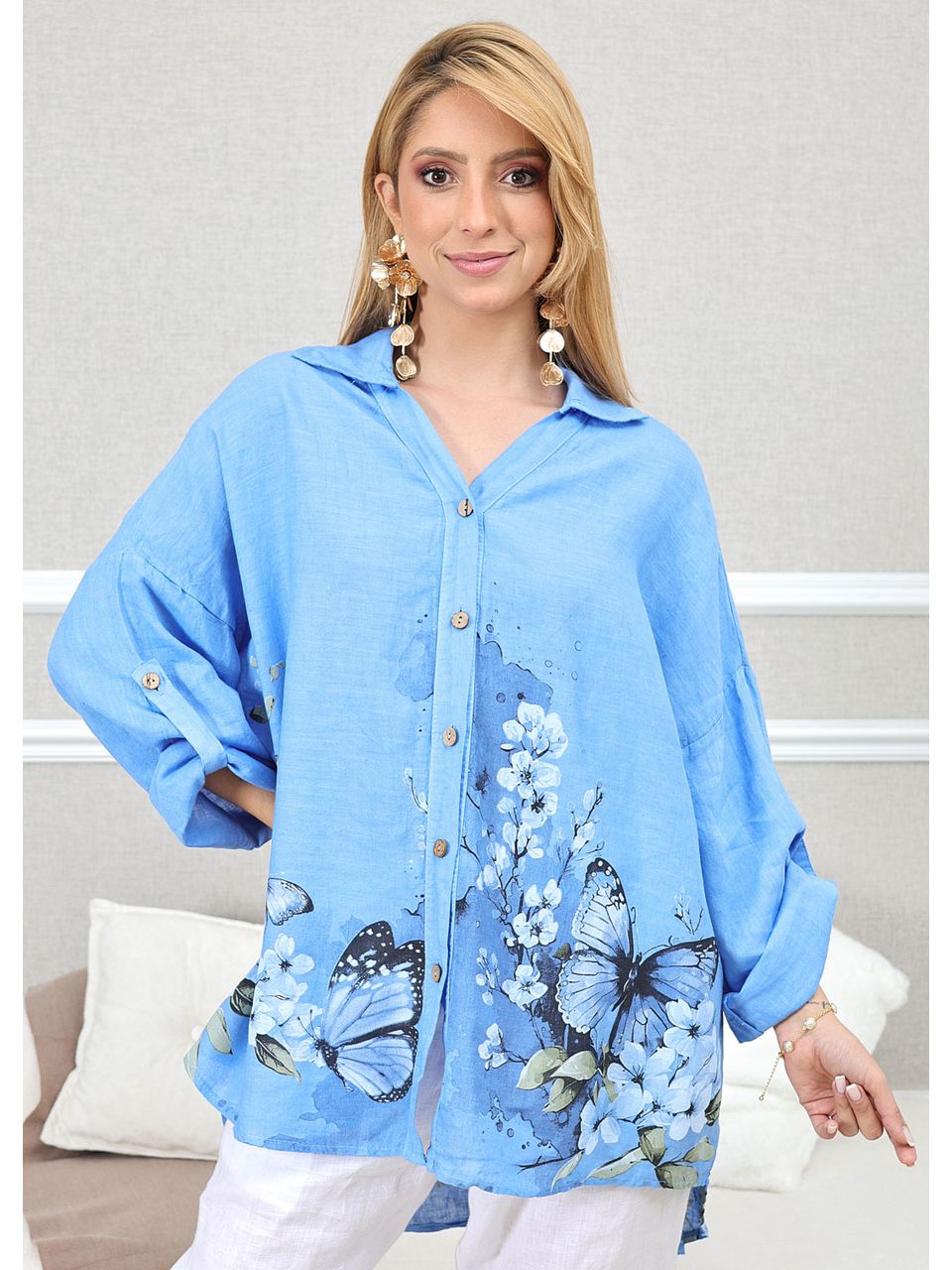 CAMISA MARIA ELOÁ HORTENCIA