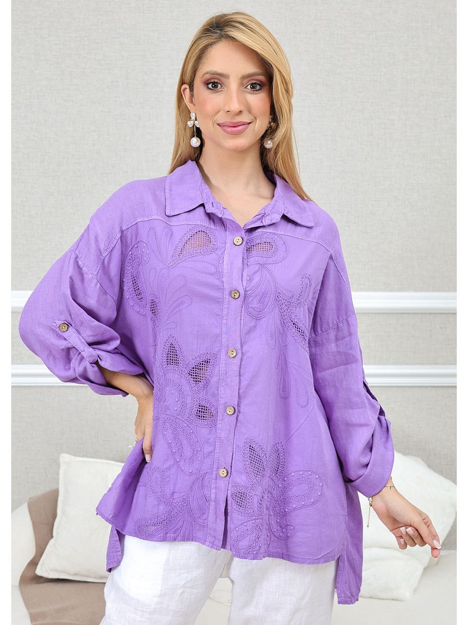 CAMISA SAMARA ROXO