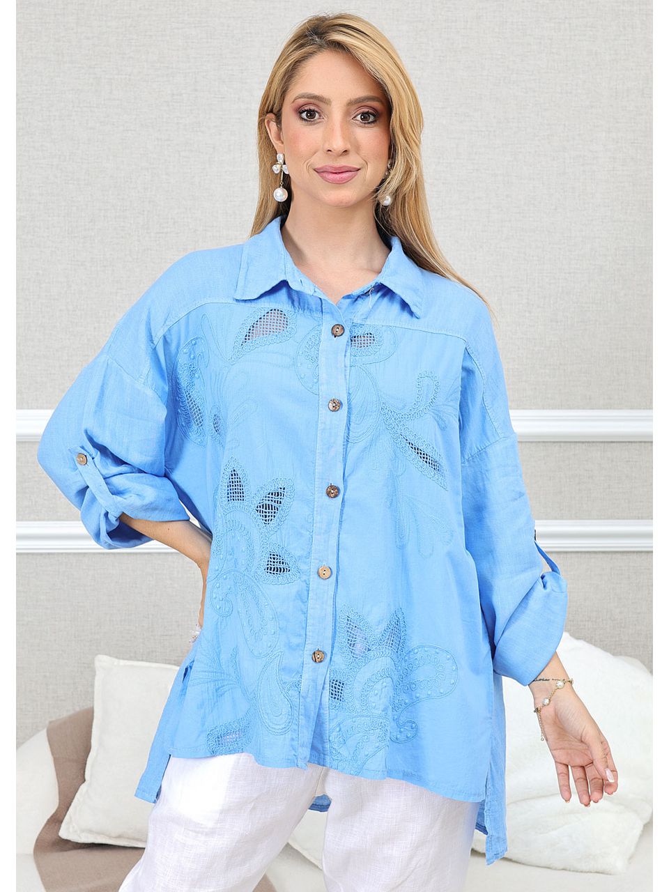 CAMISA SAMARA HORTENCIA