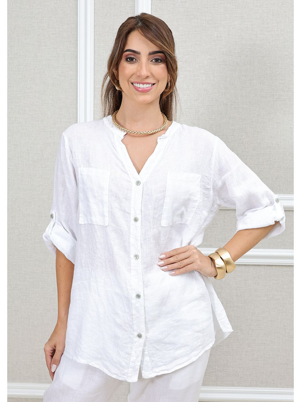 CAMISA SILMARA BRANCO