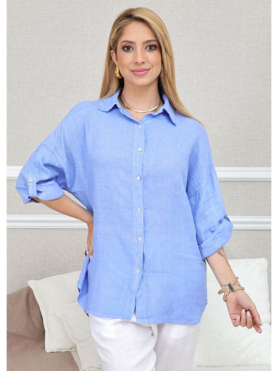 CAMISA MANDALA HORTENCIA