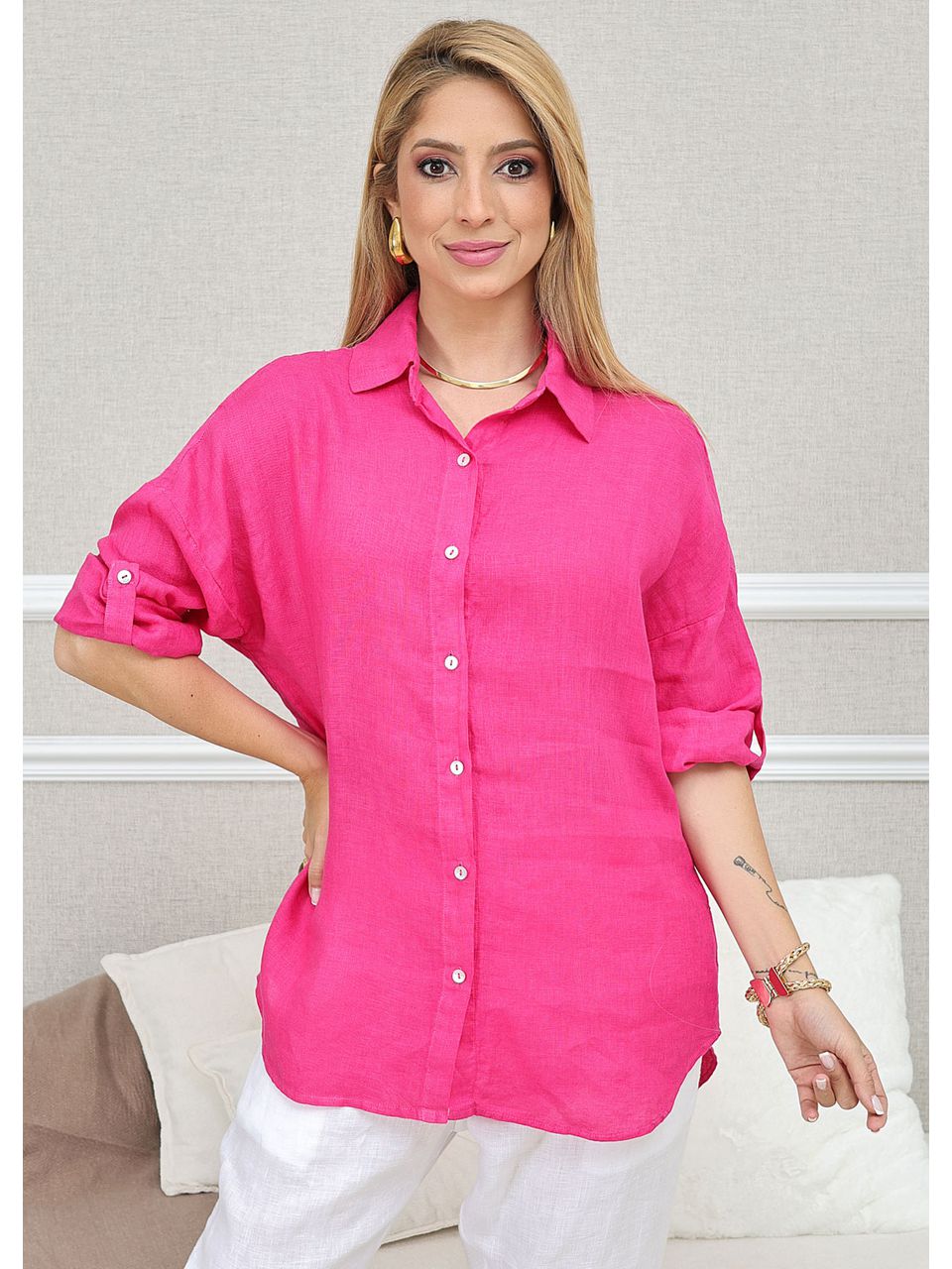 CAMISA MANDALA PINK