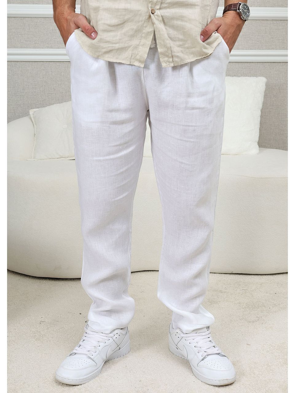 CALÇA RYAN MASCULINO BRANCO