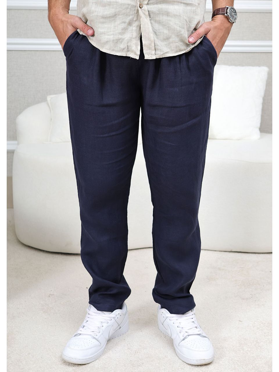 CALÇA RYAN MASCULINO AZUL MARINHO