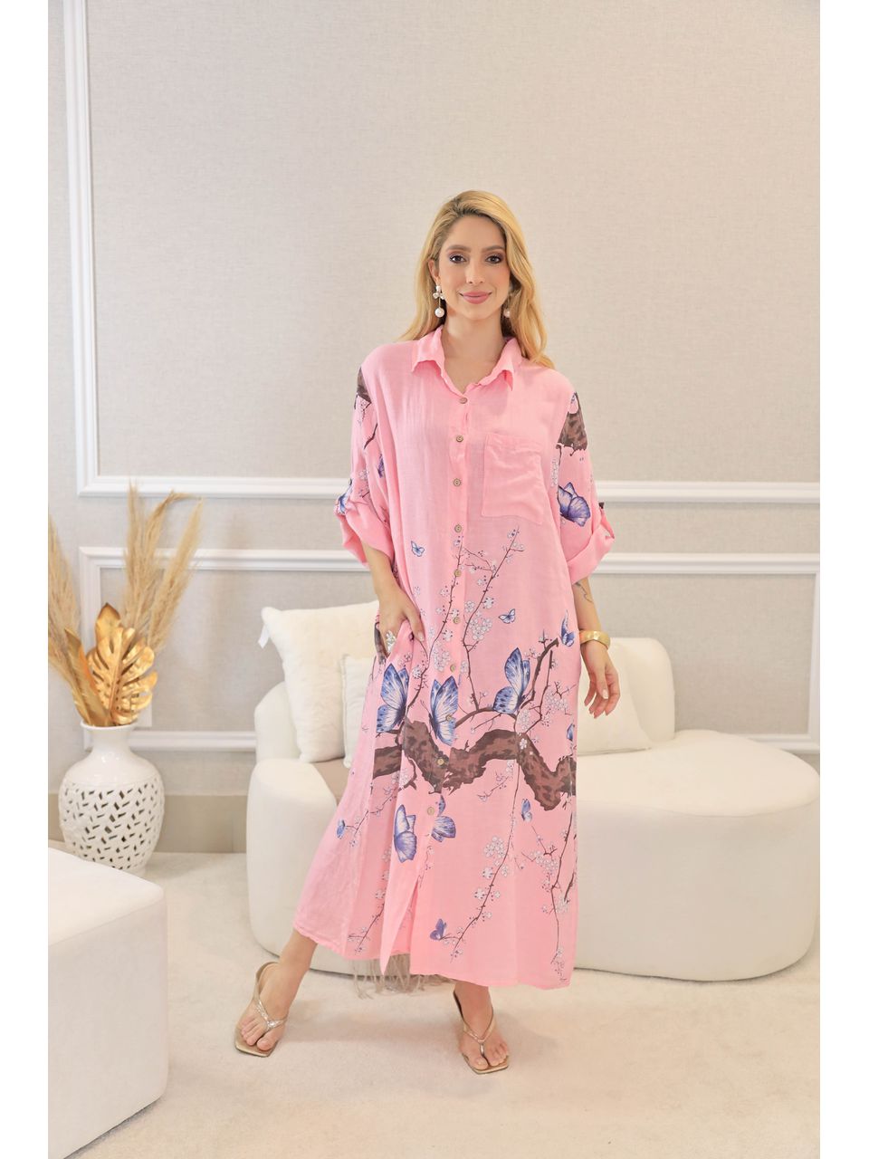 CHEMISE ARLETE ROSA CHICLETE