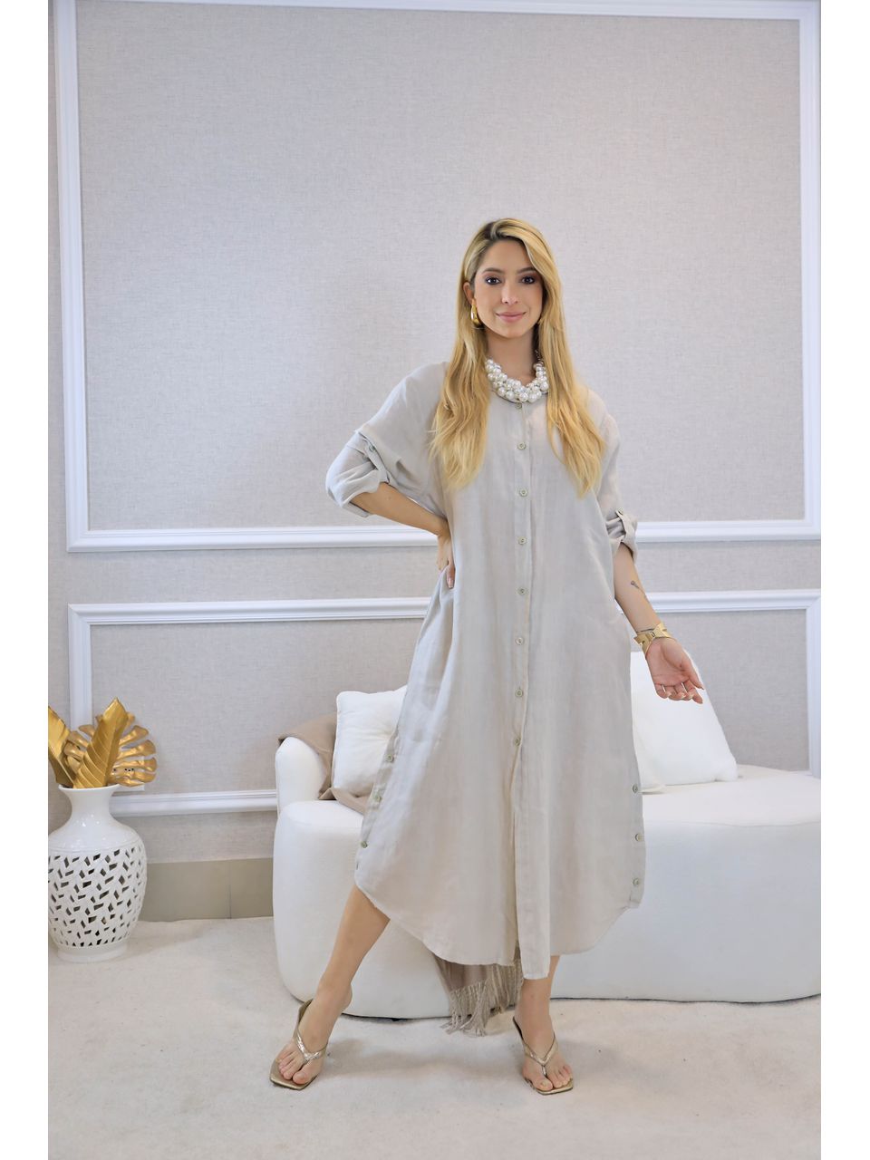 CHEMISE MONALISA BEGE