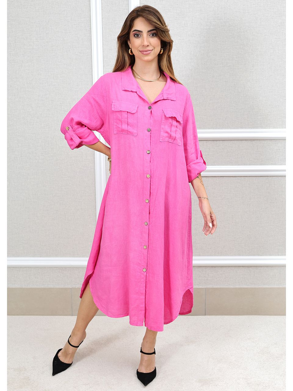 CHEMISE MIRELA PINK
