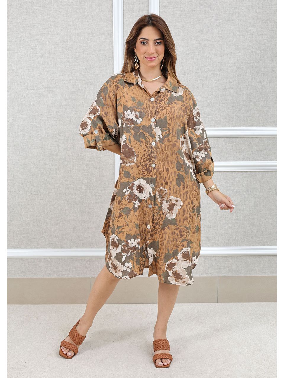 CHEMISE ISADORA CARAMELO