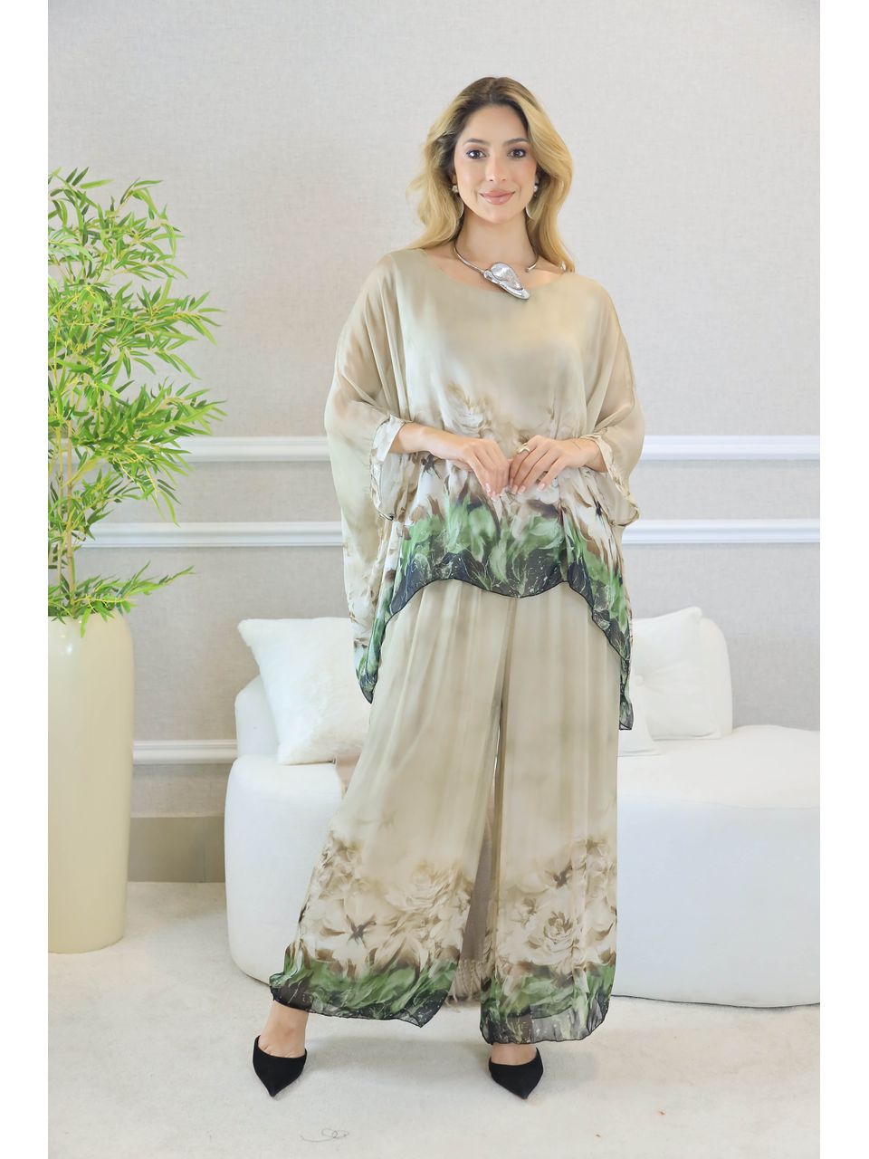 CONJUNTO MELINDA BEGE