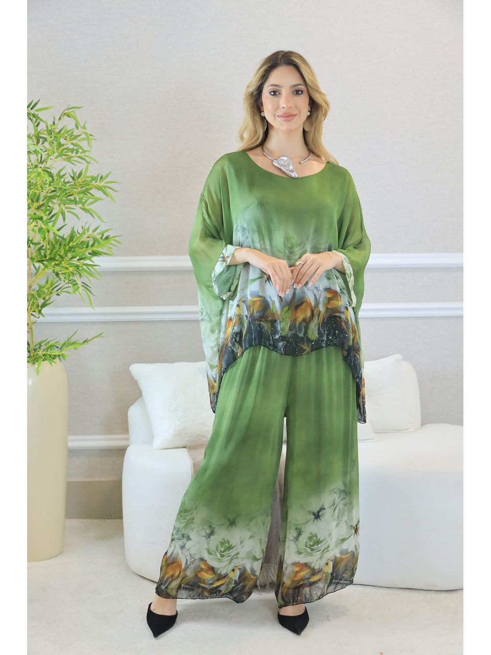 CONJUNTO MELINDA PISTACHE