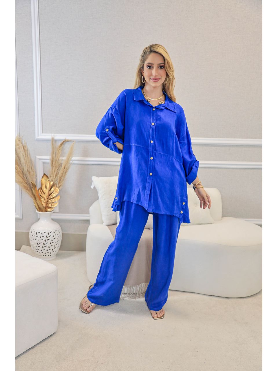 CONJUNTO PAULA AZUL ROYAL