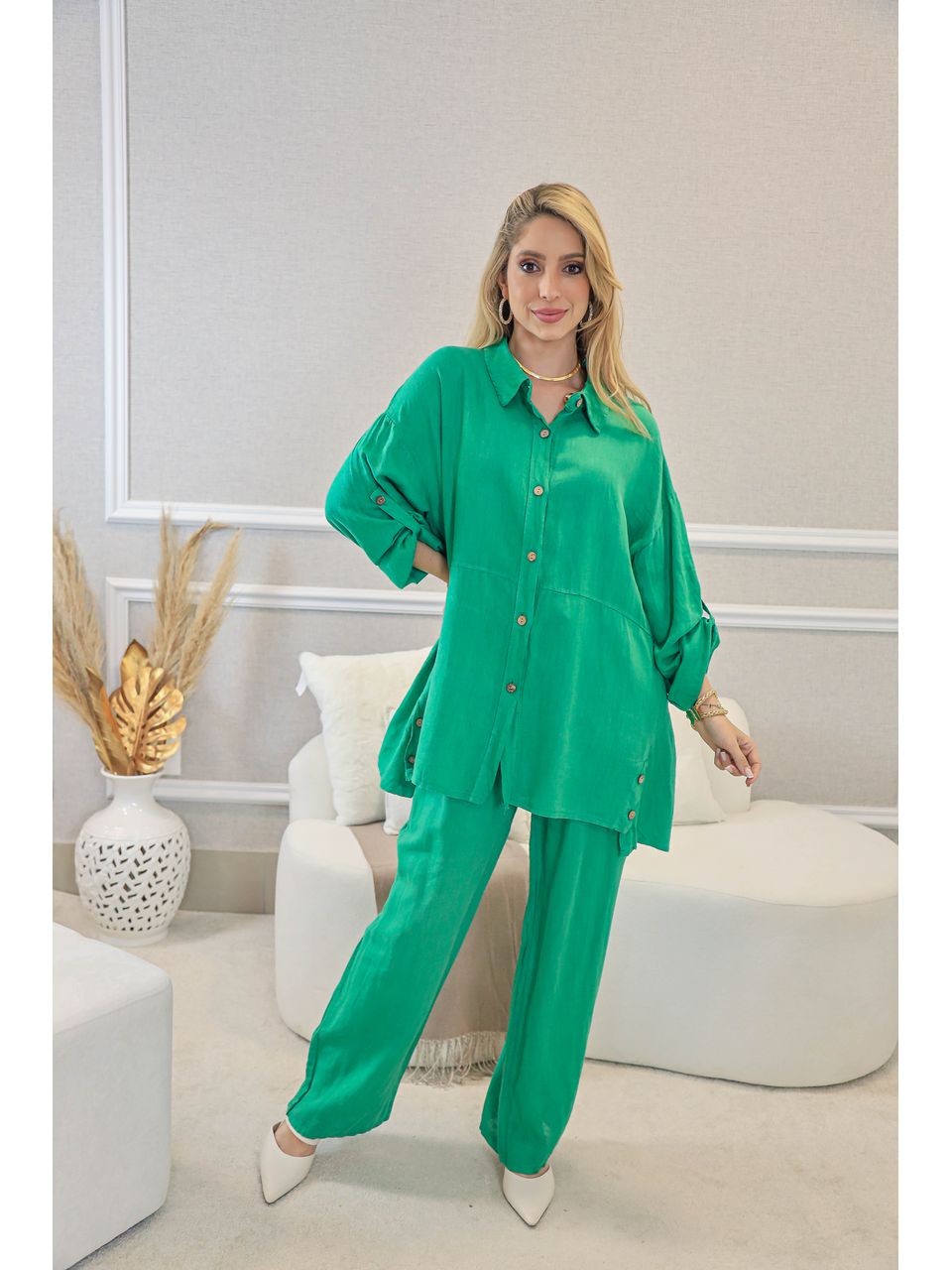 CONJUNTO PAULA VERDE BANDEIRA