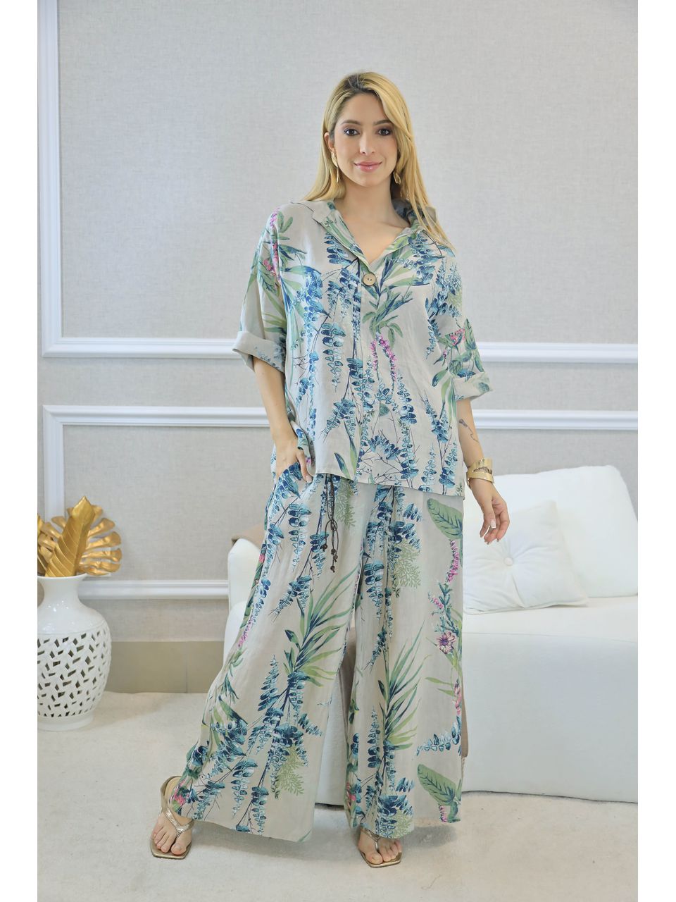 CONJUNTO ISAURA BEGE