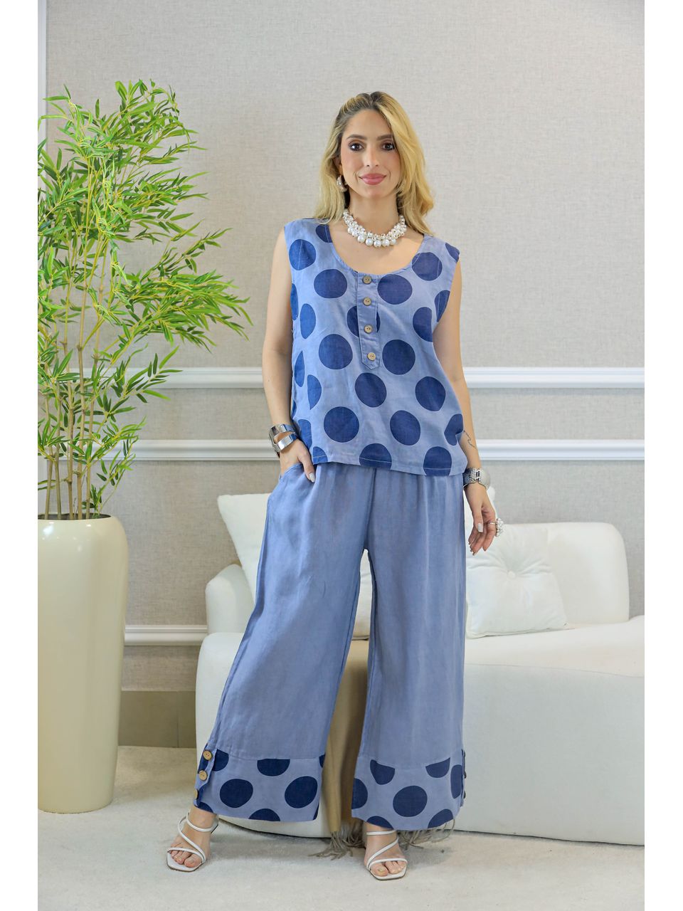 CONJUNTO VANUZA CINZA