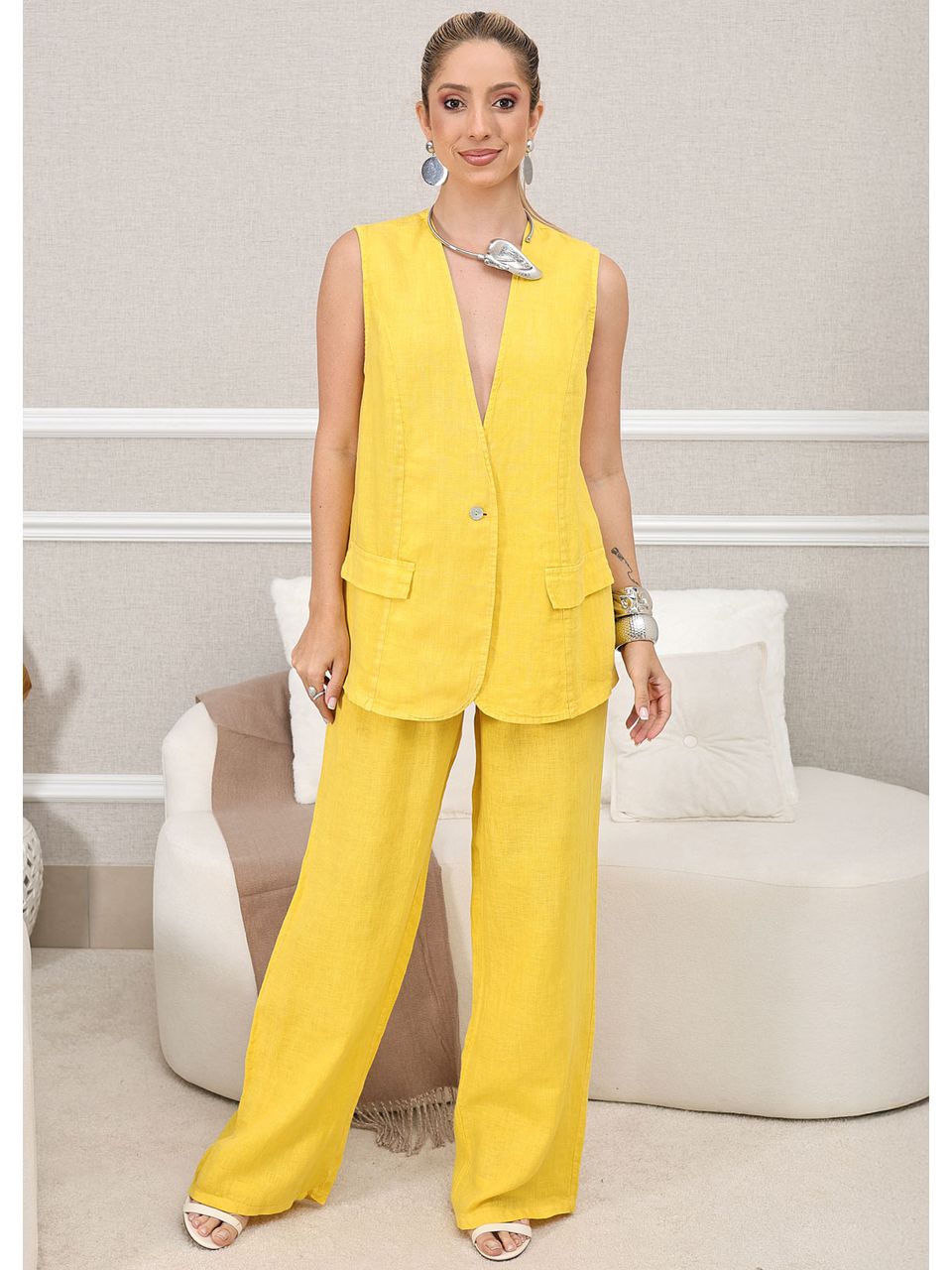CONJUNTO MARISTELA AMARELO
