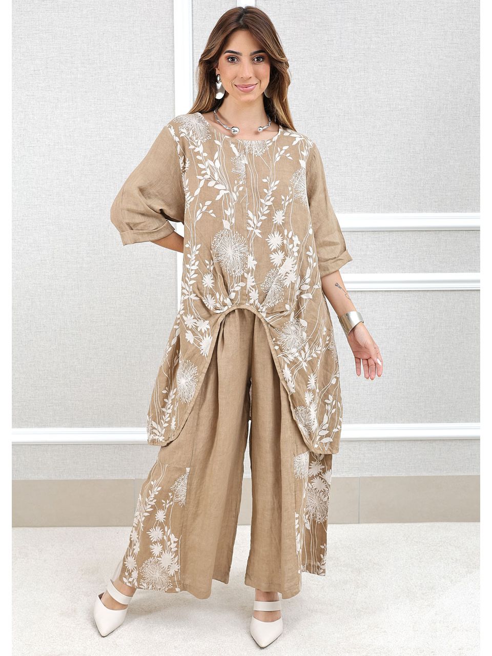 CONJUNTO ALINE CARAMELO