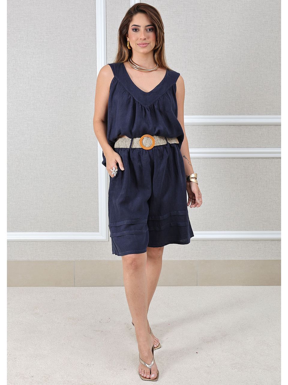 CONJUNTO MARTA AZUL MARINHO