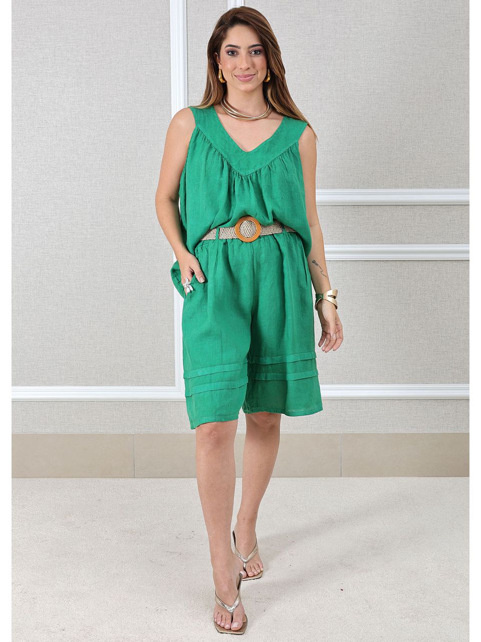 CONJUNTO MARTA VERDE GUCCI