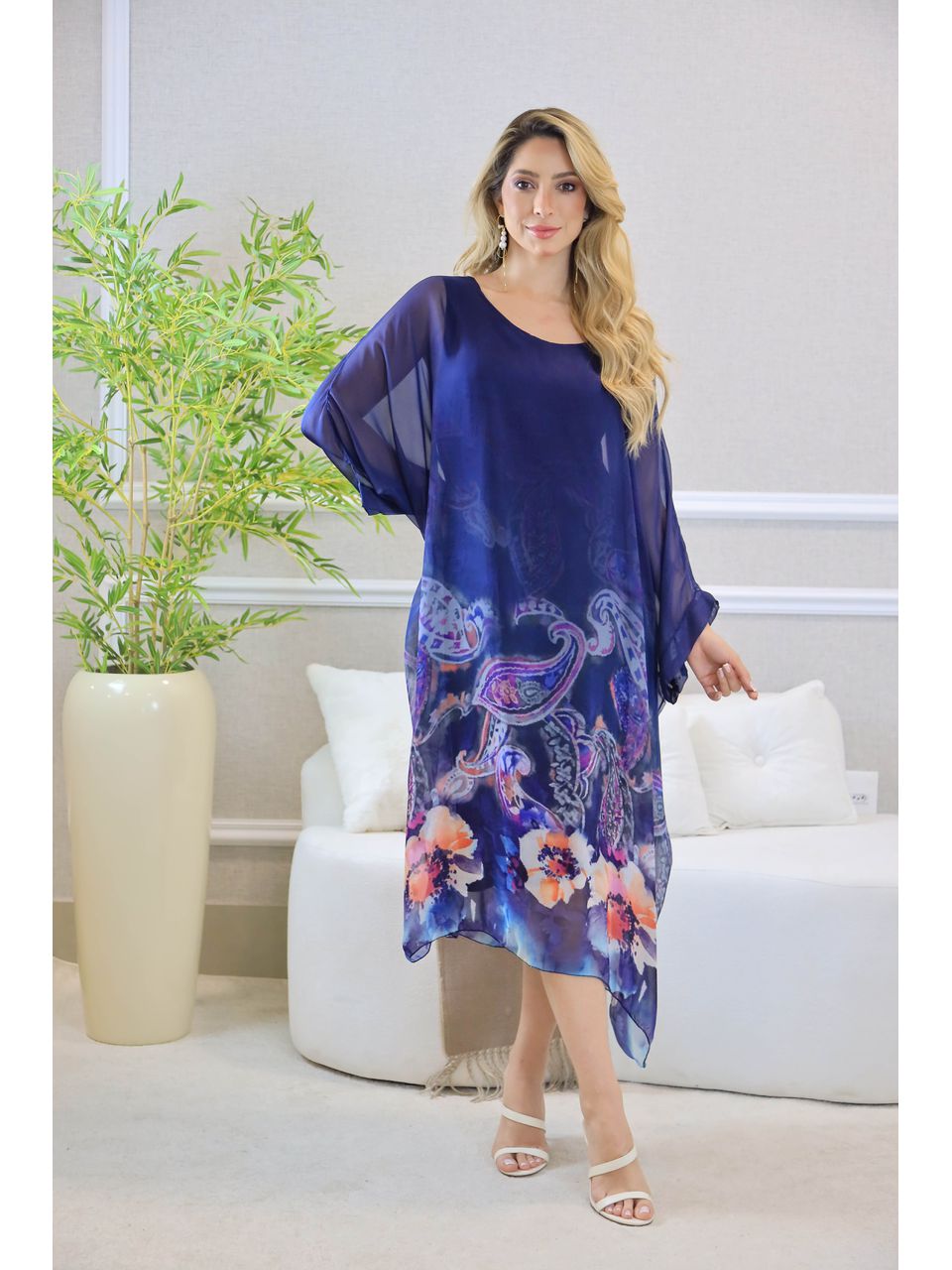 KAFTAN SILVIA SEDA MARINHO