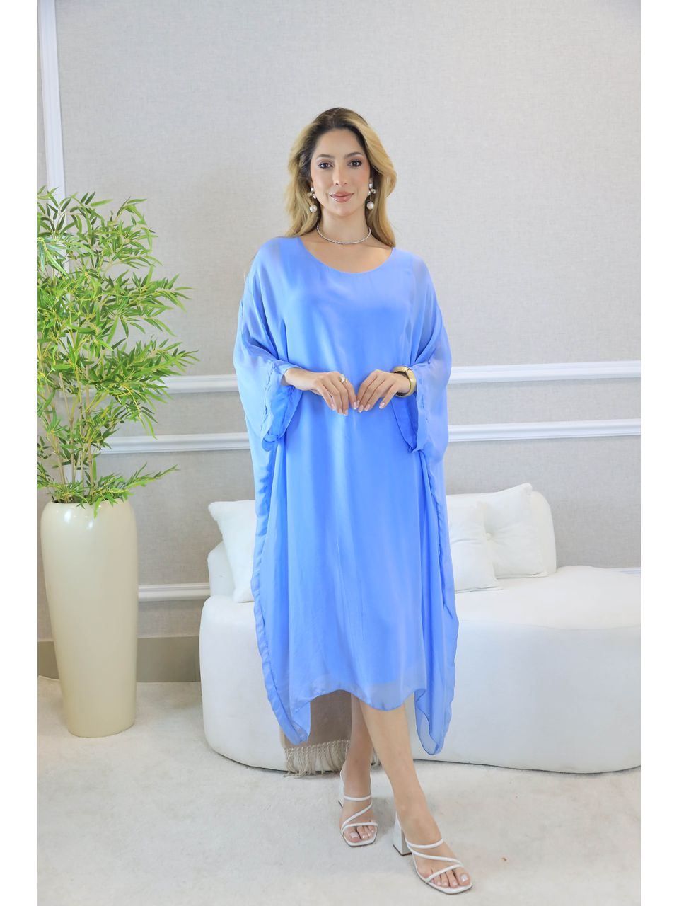 KAFTAN PATRICÍA SEDA HORTENCIA