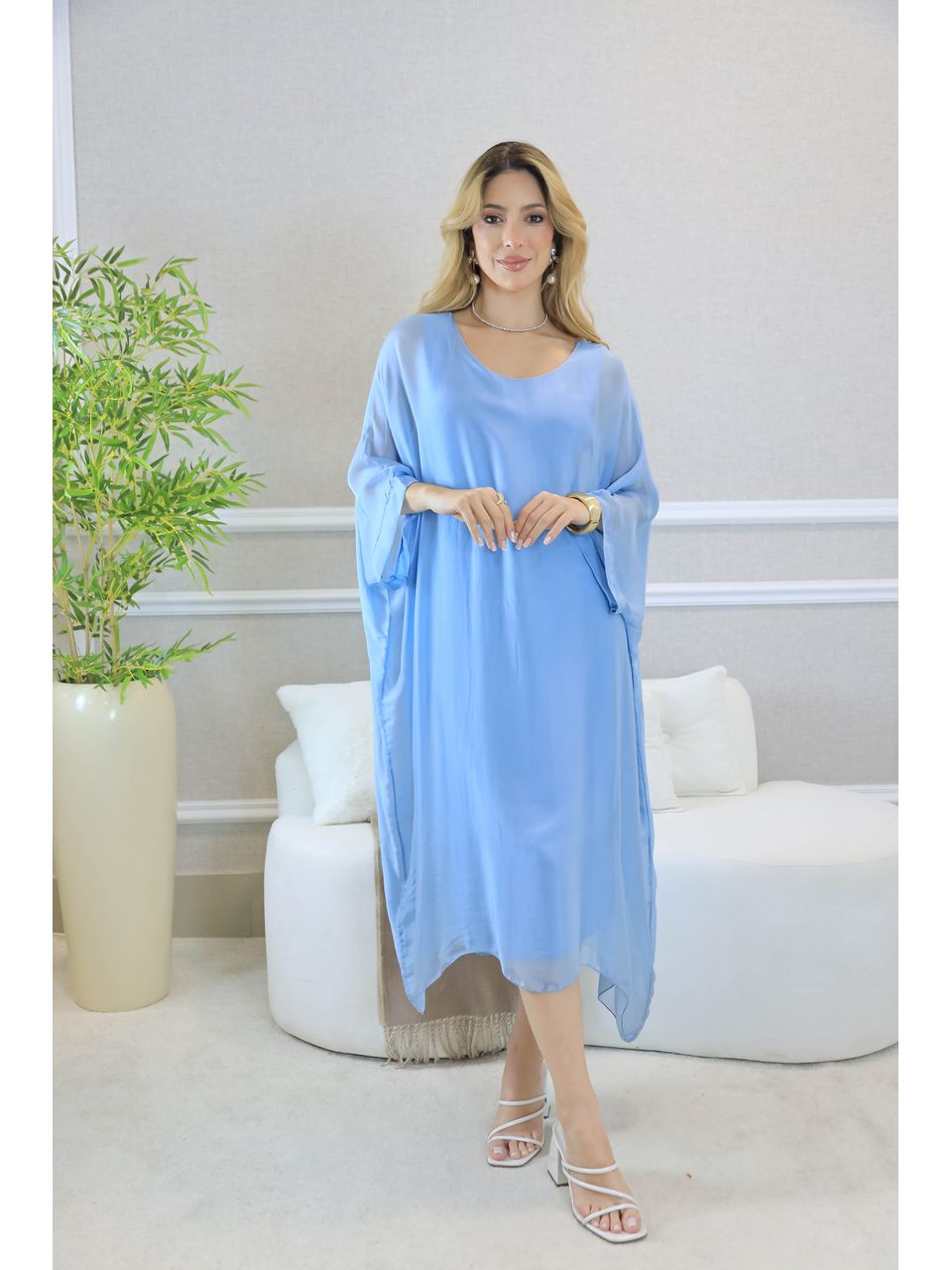KAFTAN PATRICÍA SEDA JEANS
