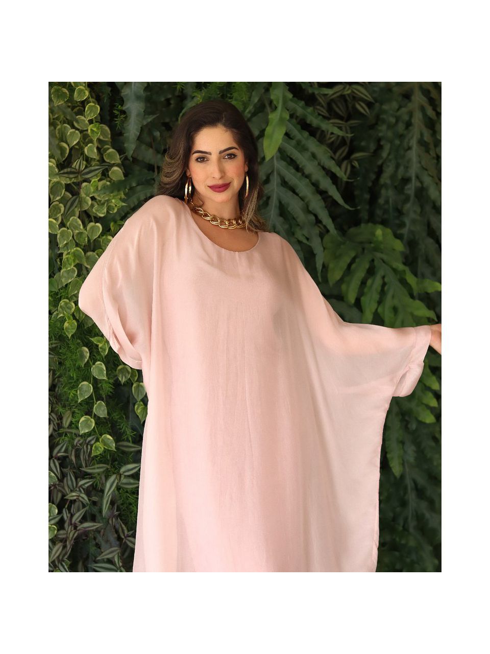 KAFTAN PATRICÍA SEDA ROSE