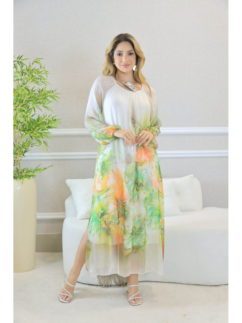 VESTIDO ELOÁ SEDA BRANCO