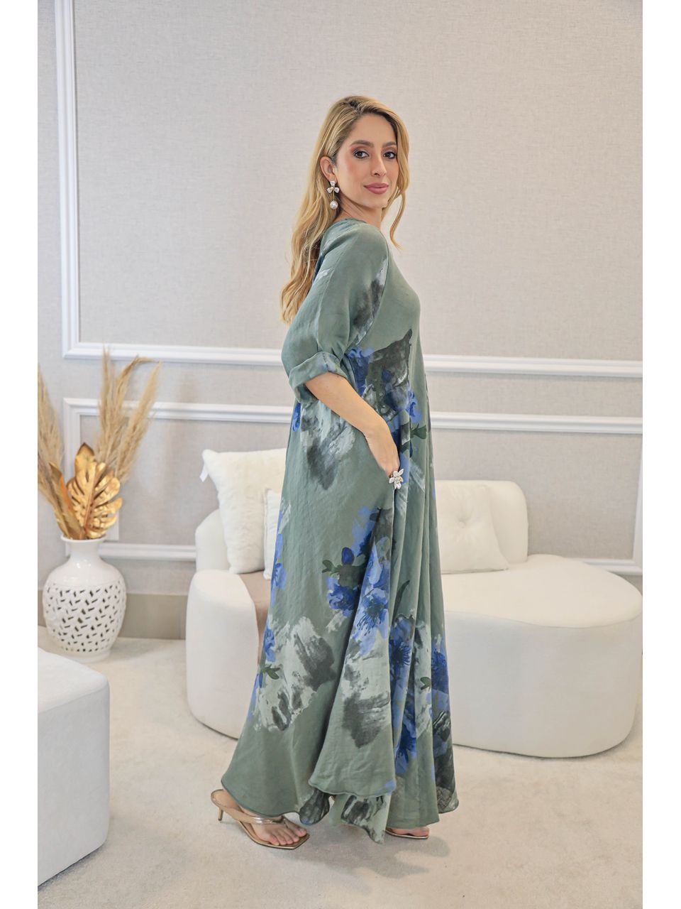 VESTIDO LÍCIA MILITAR