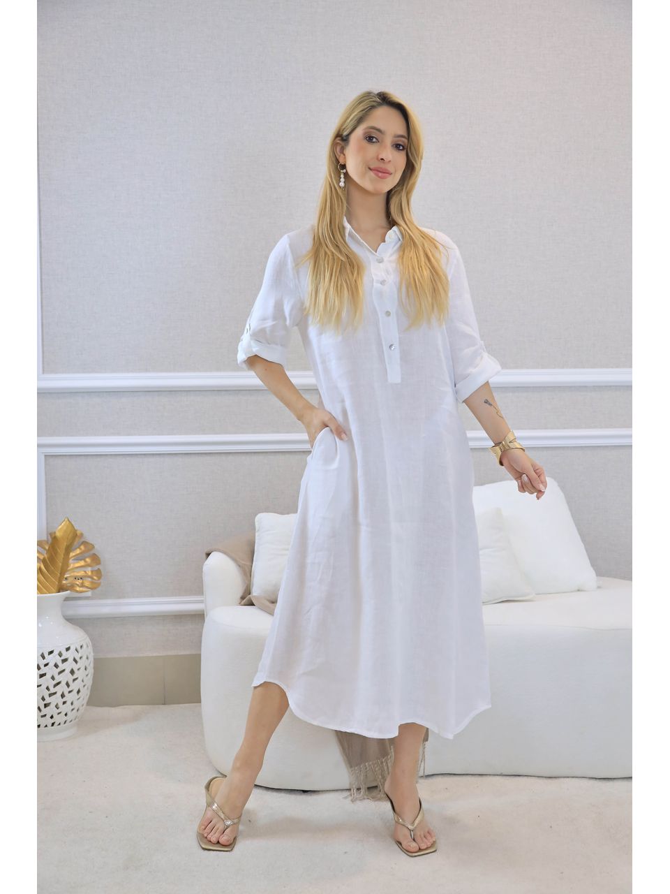 VESTIDO ESTEFÂNIA BRANCO