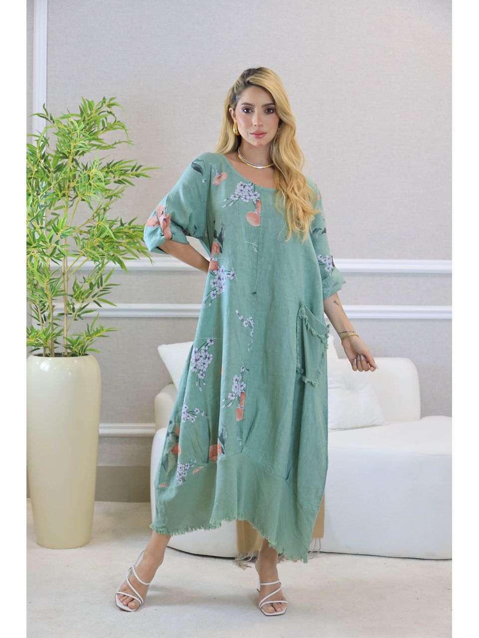 VESTIDO ISIS MENTA