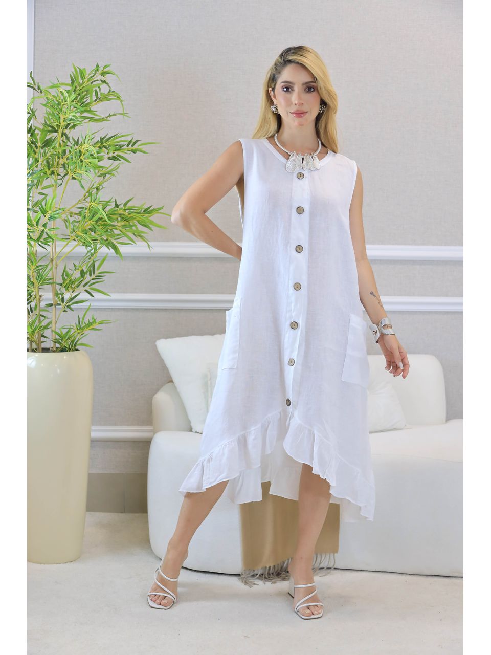 VESTIDO NALU BRANCO