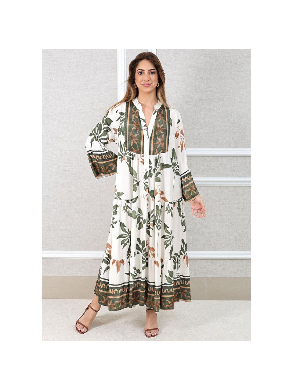 VESTIDO FABIANA MILITAR