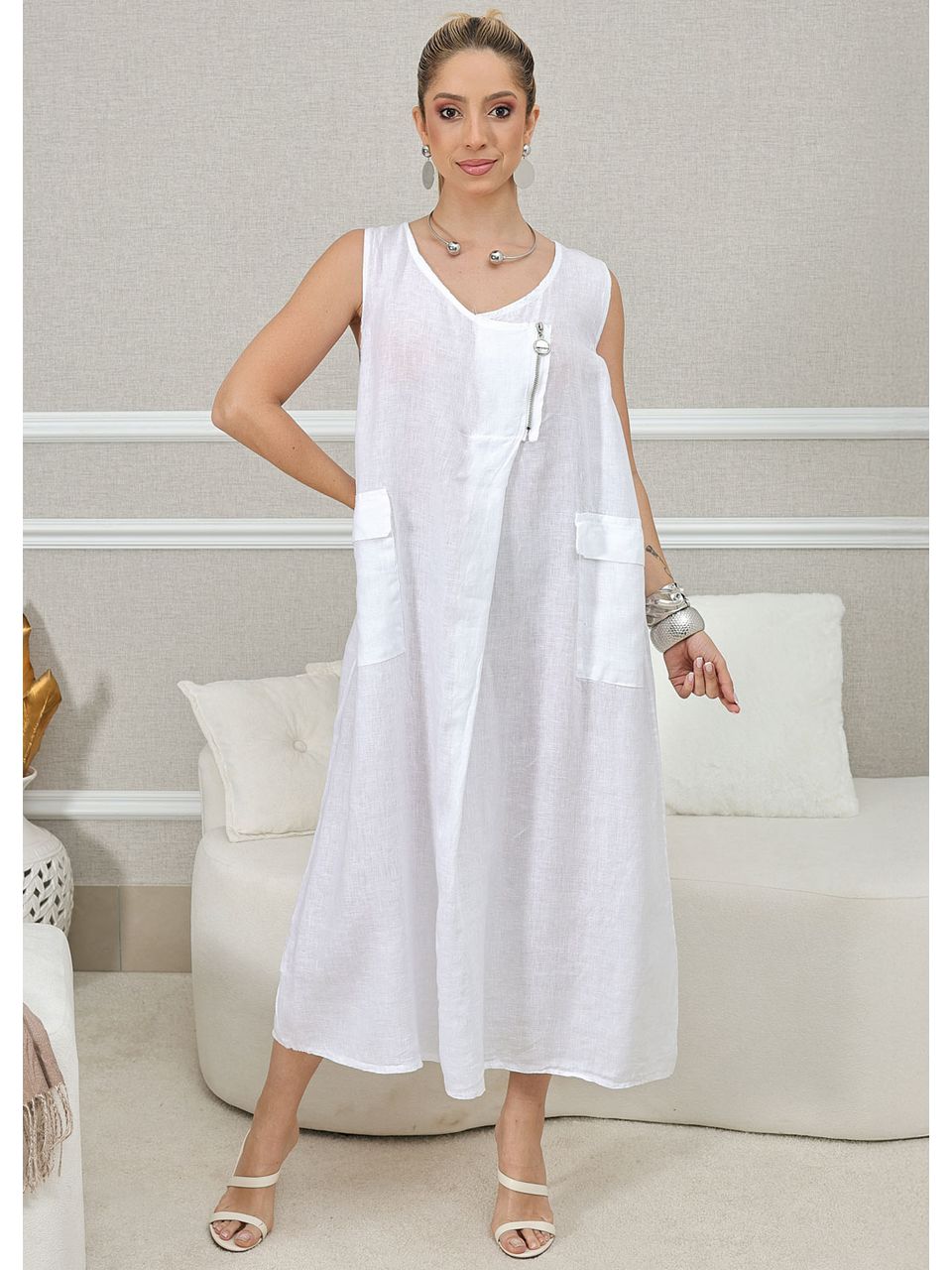 VESTIDO JOSETTE BRANCO