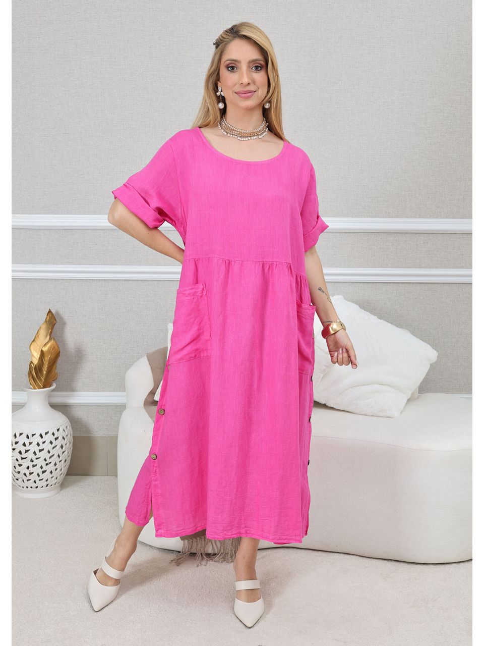 VESTIDO CARMEN PINK